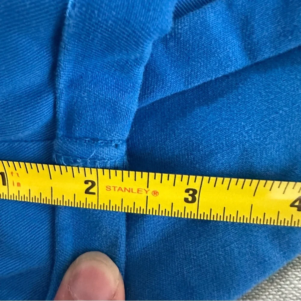 Abercrombie & Fitch Y2K Vintage Blue Micro Shorts Size 10 - Picture 5 of 7